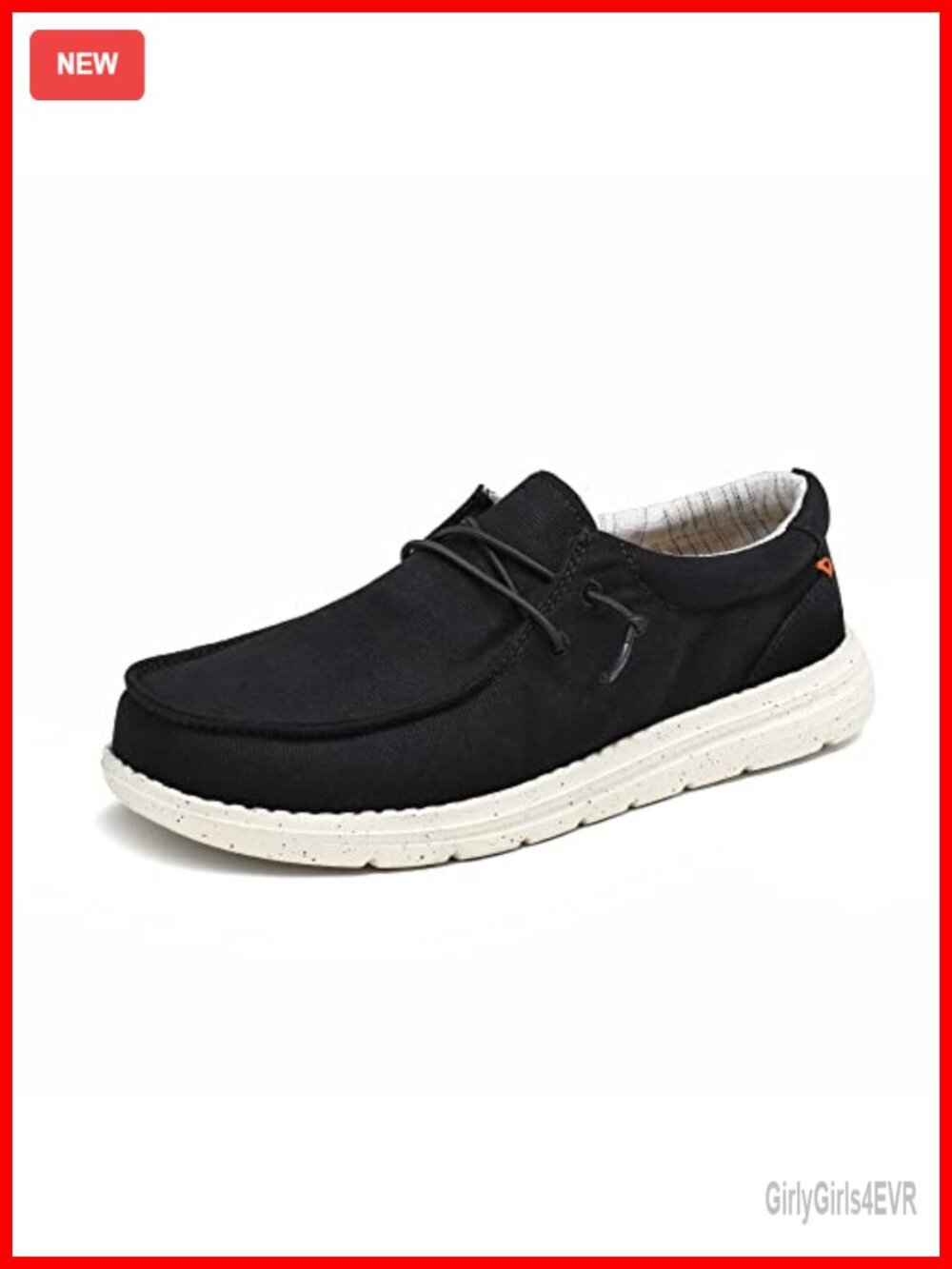 Breathable Canvas Slip-on Loafers for Women Lightweight EVA Outsole